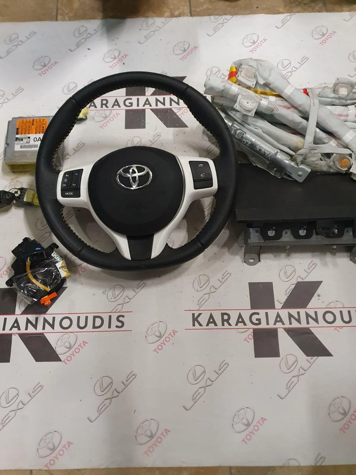 ΣΕΤ AIRBAG Toyota YARIS SCP130 2012 – 2019