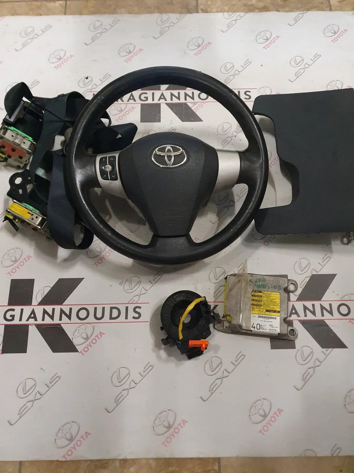 ΣΕΤ AIRBAG Toyota YARIS SCP90 2006 – 2011
