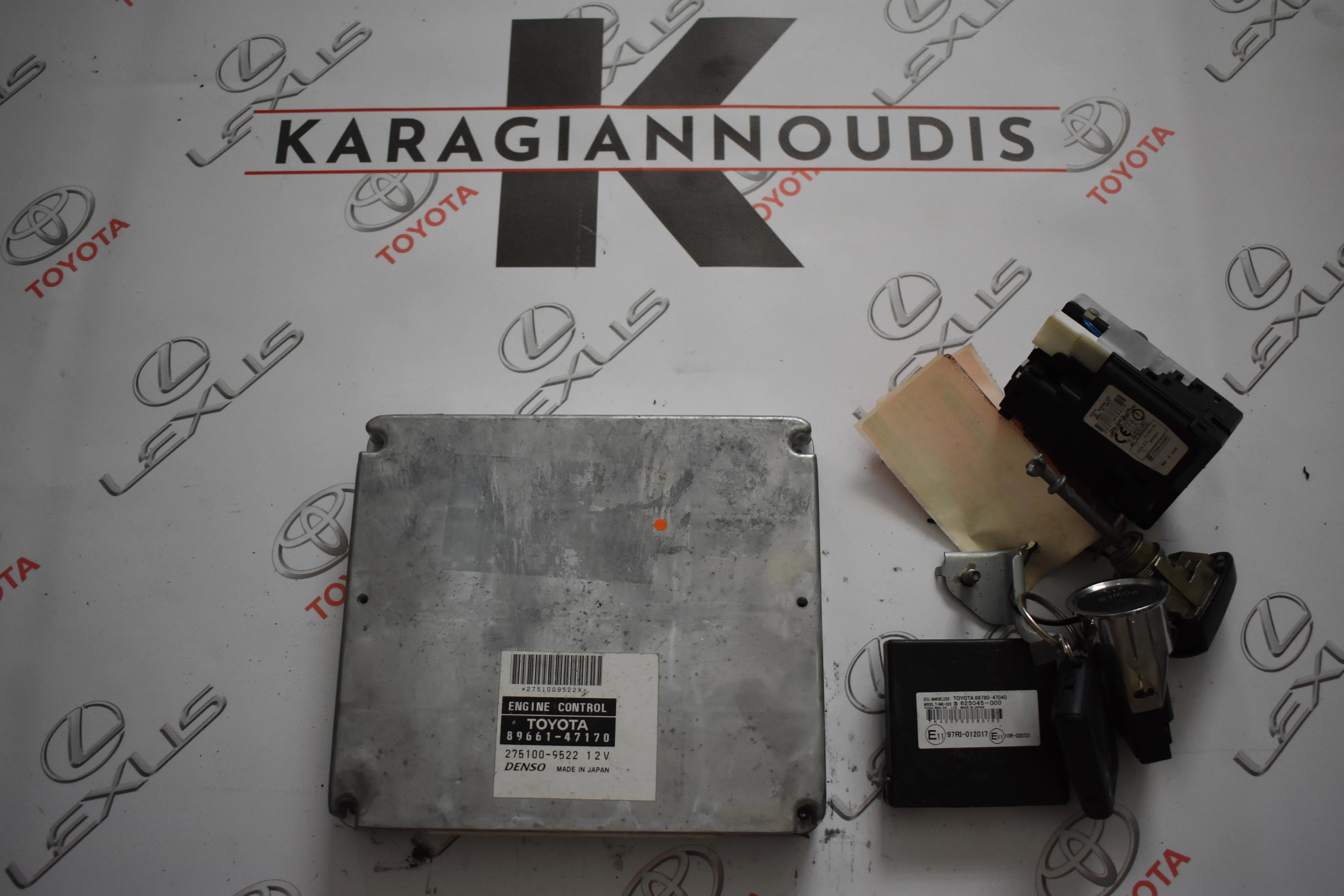 ΕΓΚΈΦΑΛΟΣ + ΚΊΤ Toyota Prius 2003 – 2009
