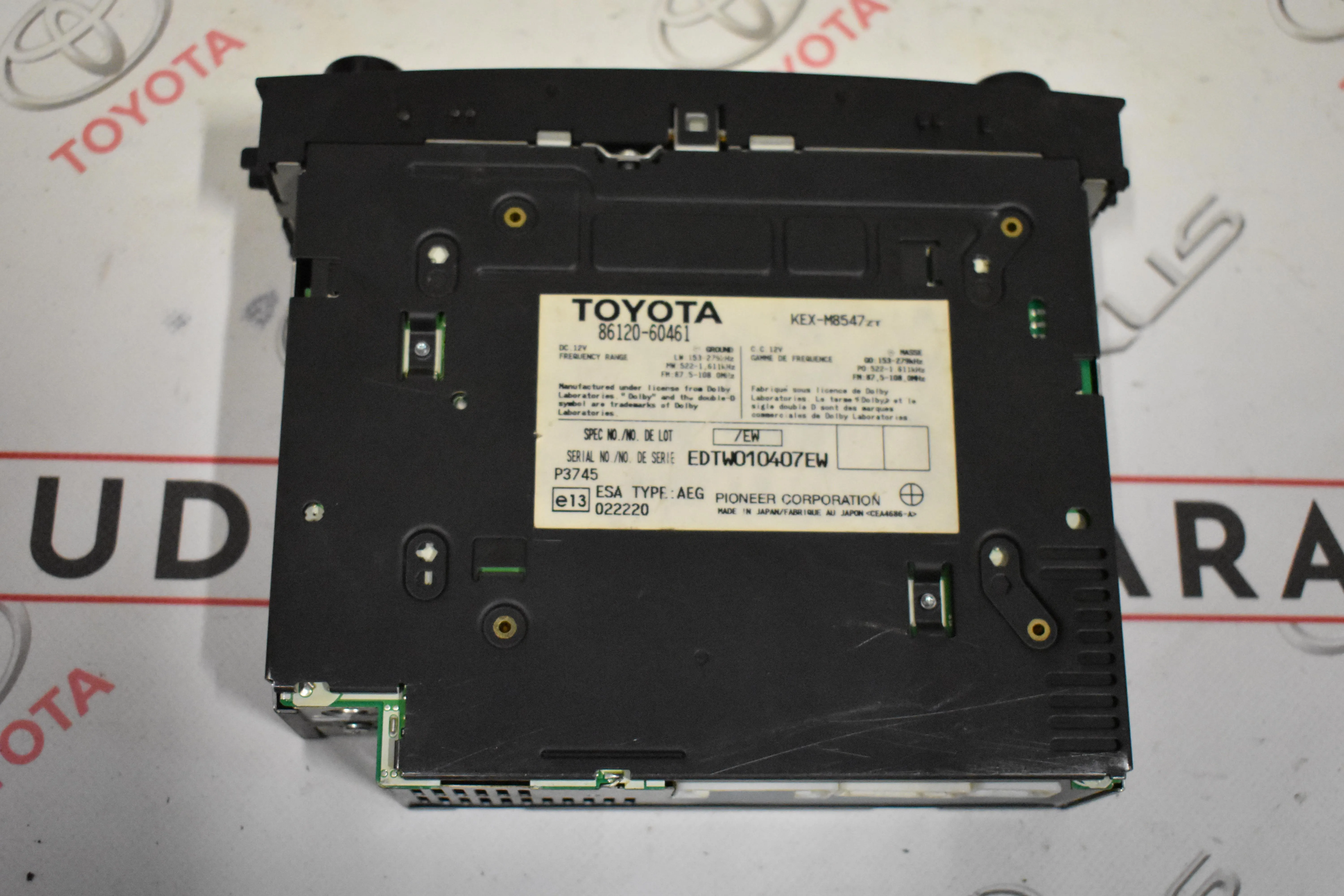 ΟΘΟΝΗ Toyota LAND CRUISER KDJ120 2003 – 2009