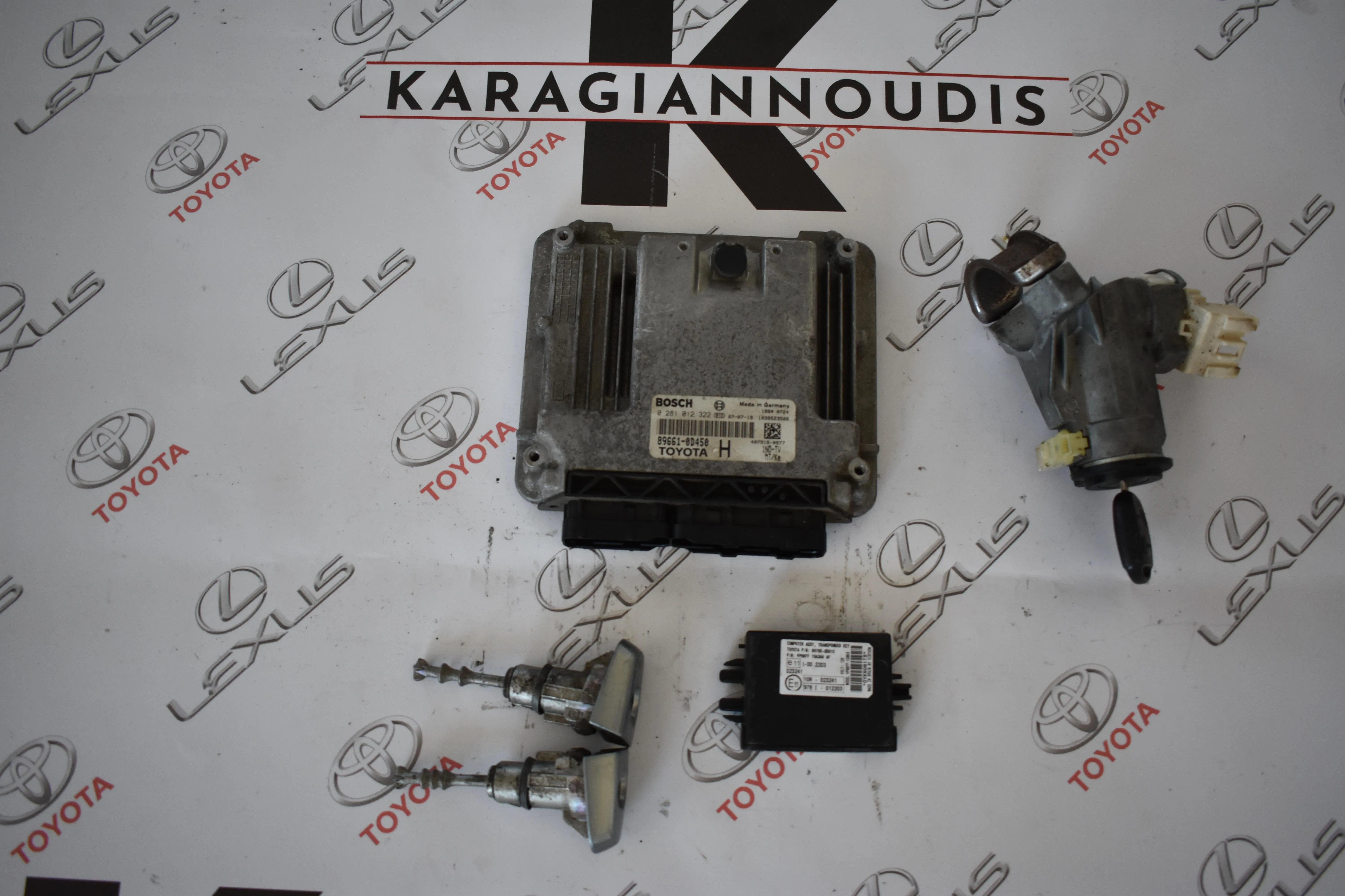 ΕΓΚΈΦΑΛΟΣ + ΚΊΤ Toyota Yaris 2006 – 2010