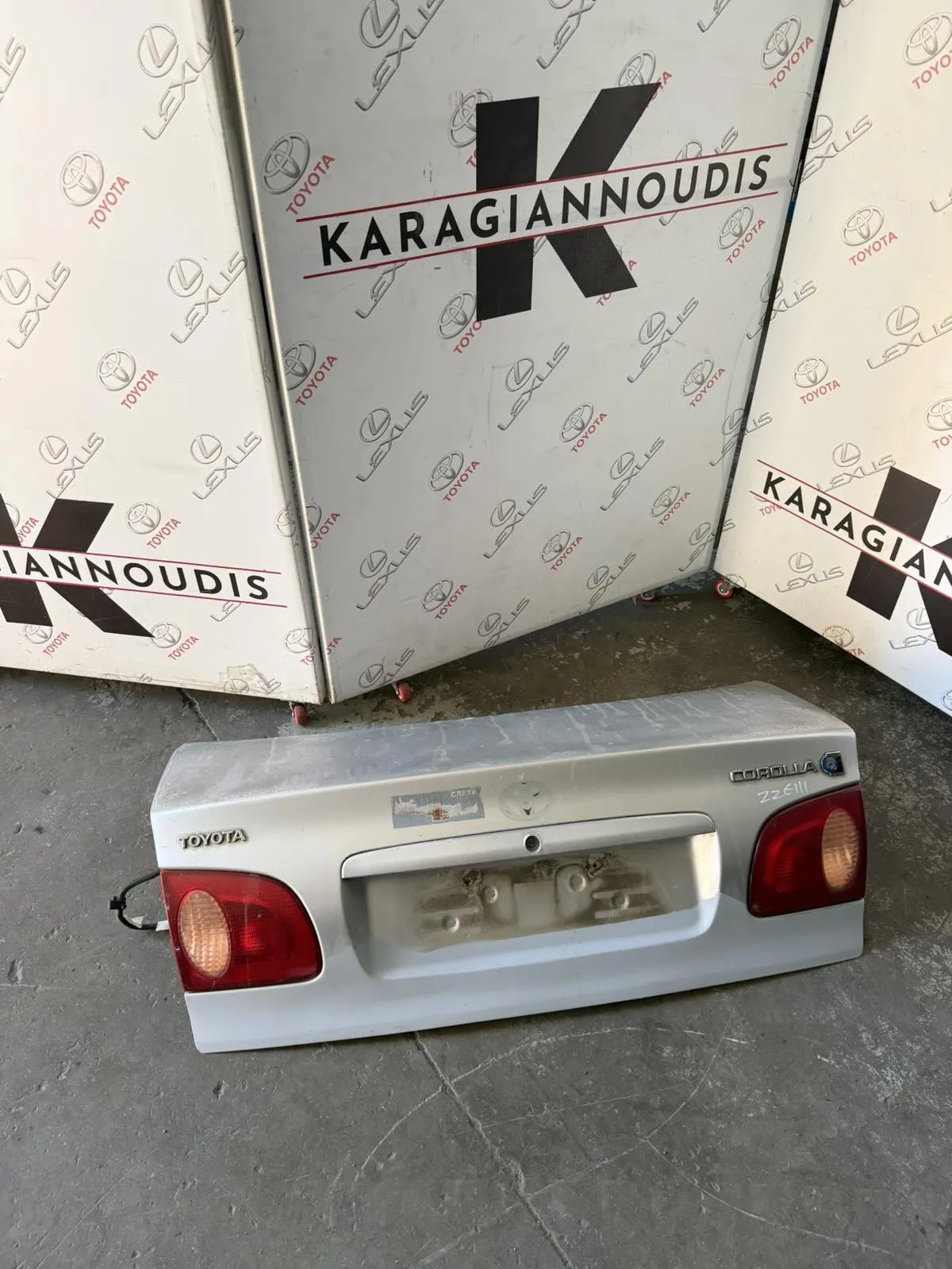 ΚΑΠΟ ΟΠΙΣΘΙΟ Toyota COROLLA  E111 SDN 1997 – 1999