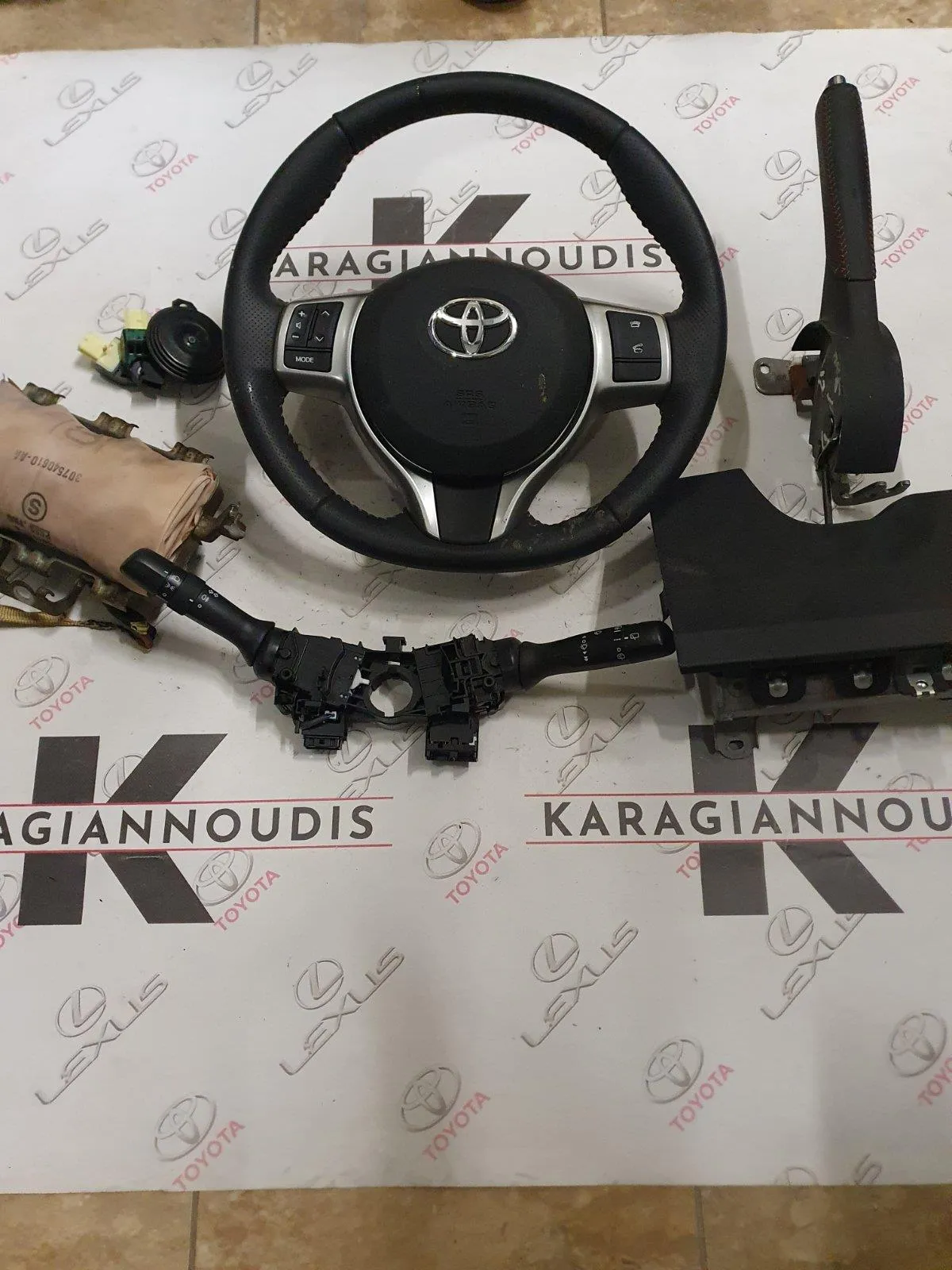 ΣΕΤ AIRBAG Toyota YARIS SCP130 2012 – 2019