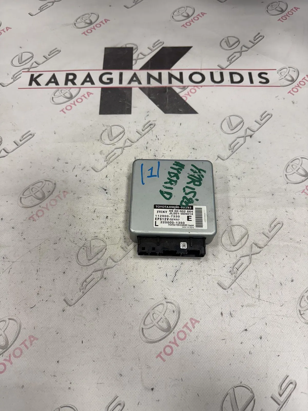 ΠΛΑΚΈΤΕΣ Toyota YARIS SCP130 2012 – 2014