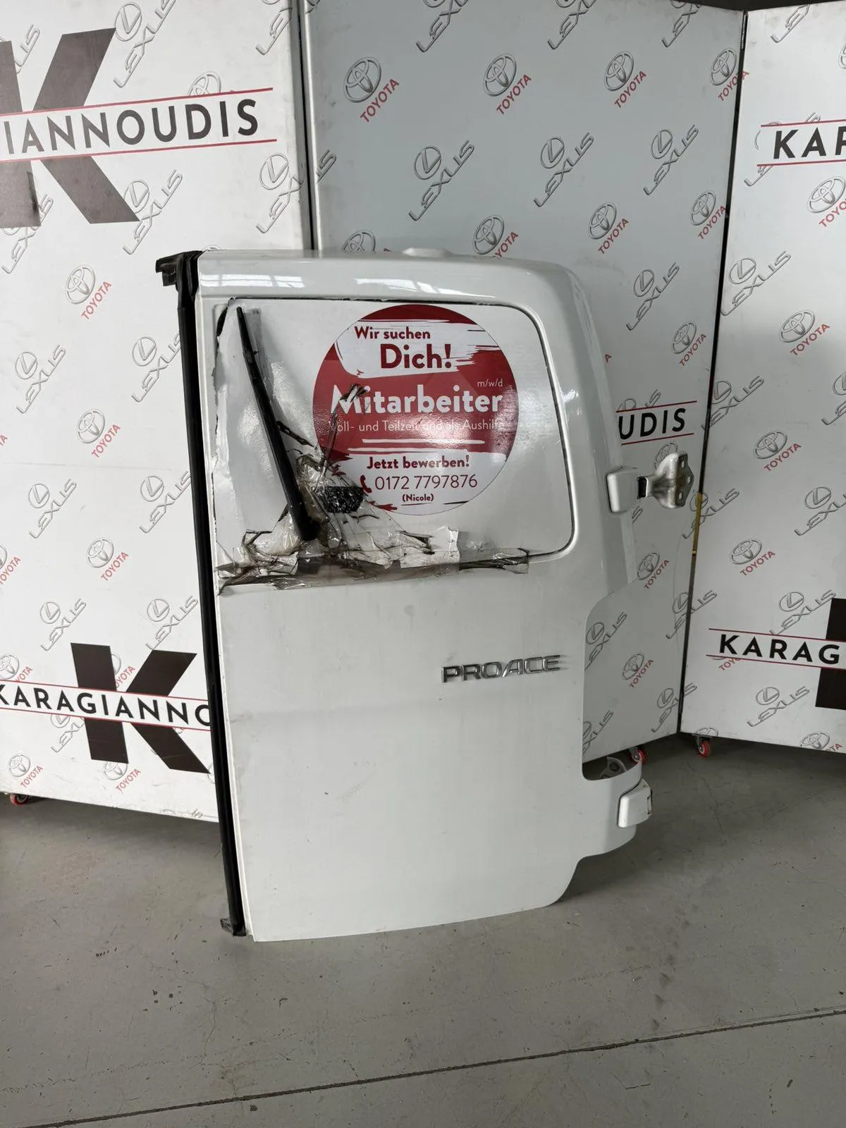 ΤΖΑΜΟΠΟΡΤΑ -Ο- ΔΕΞΙΑ Toyota PROACE/JUMPY 2021 – 2025