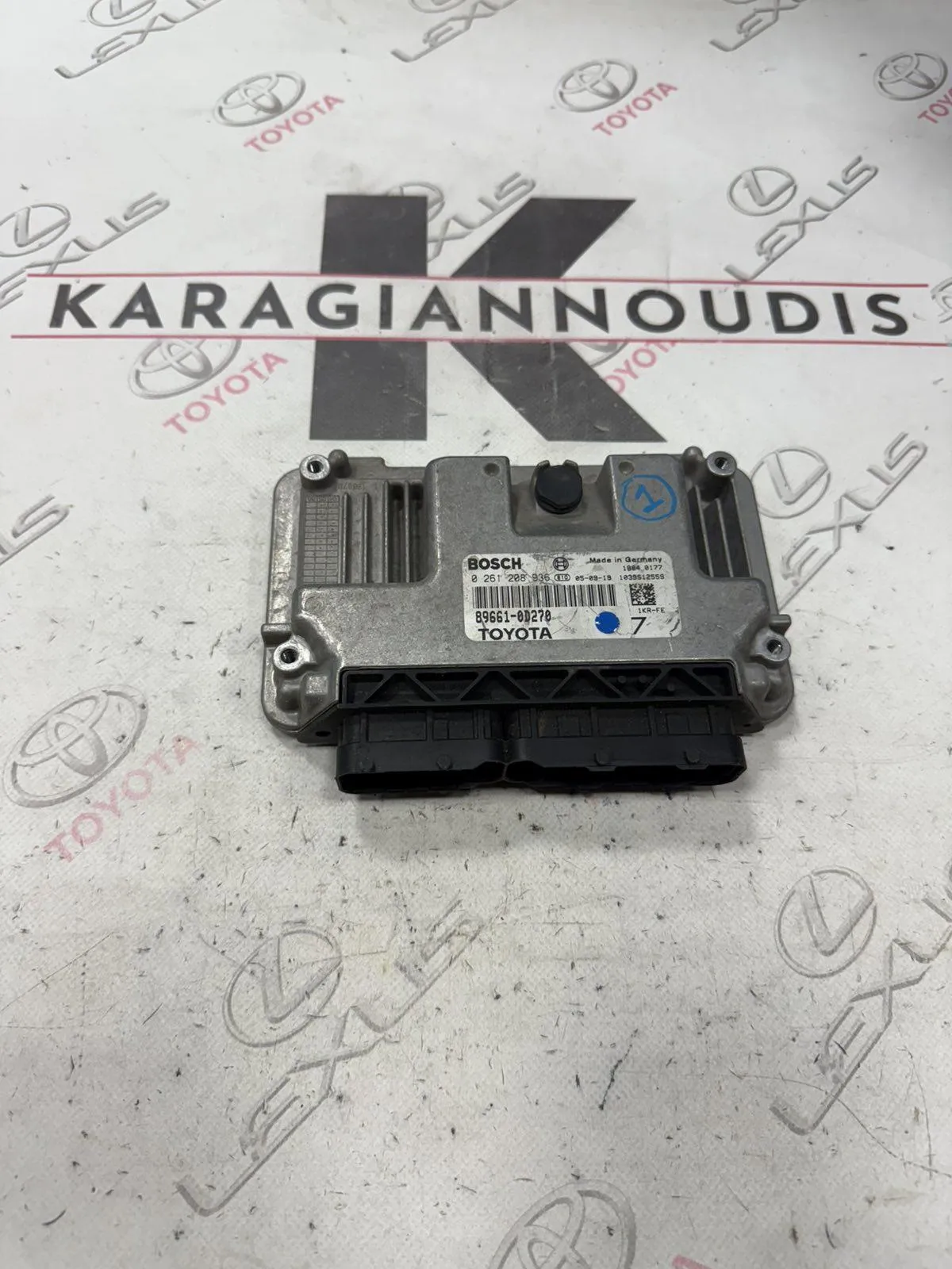 ΕΓΚΕΦΑΛΟΣ ΜΗΧΑΝΗΣ Toyota YARIS SCP90 2006 – 2012