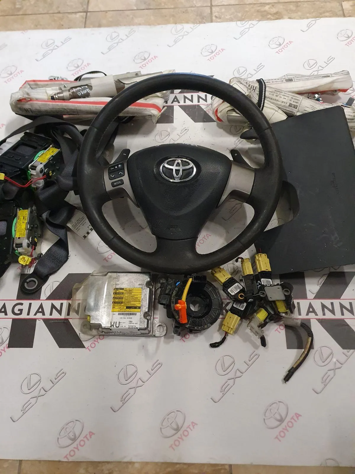 ΣΕΤ AIRBAG Toyota YARIS SCP90 2006 – 2011