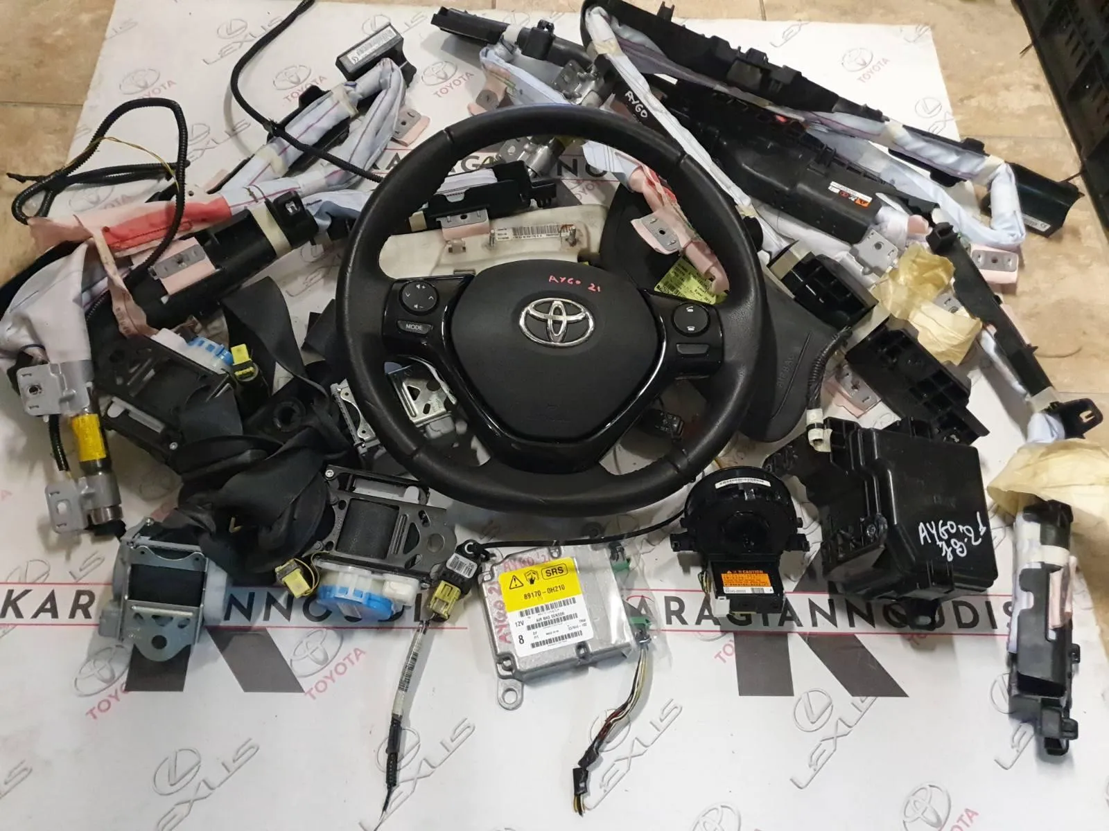 ΣΕΤ AIRBAG Toyota Aygo 2017 – 2022
