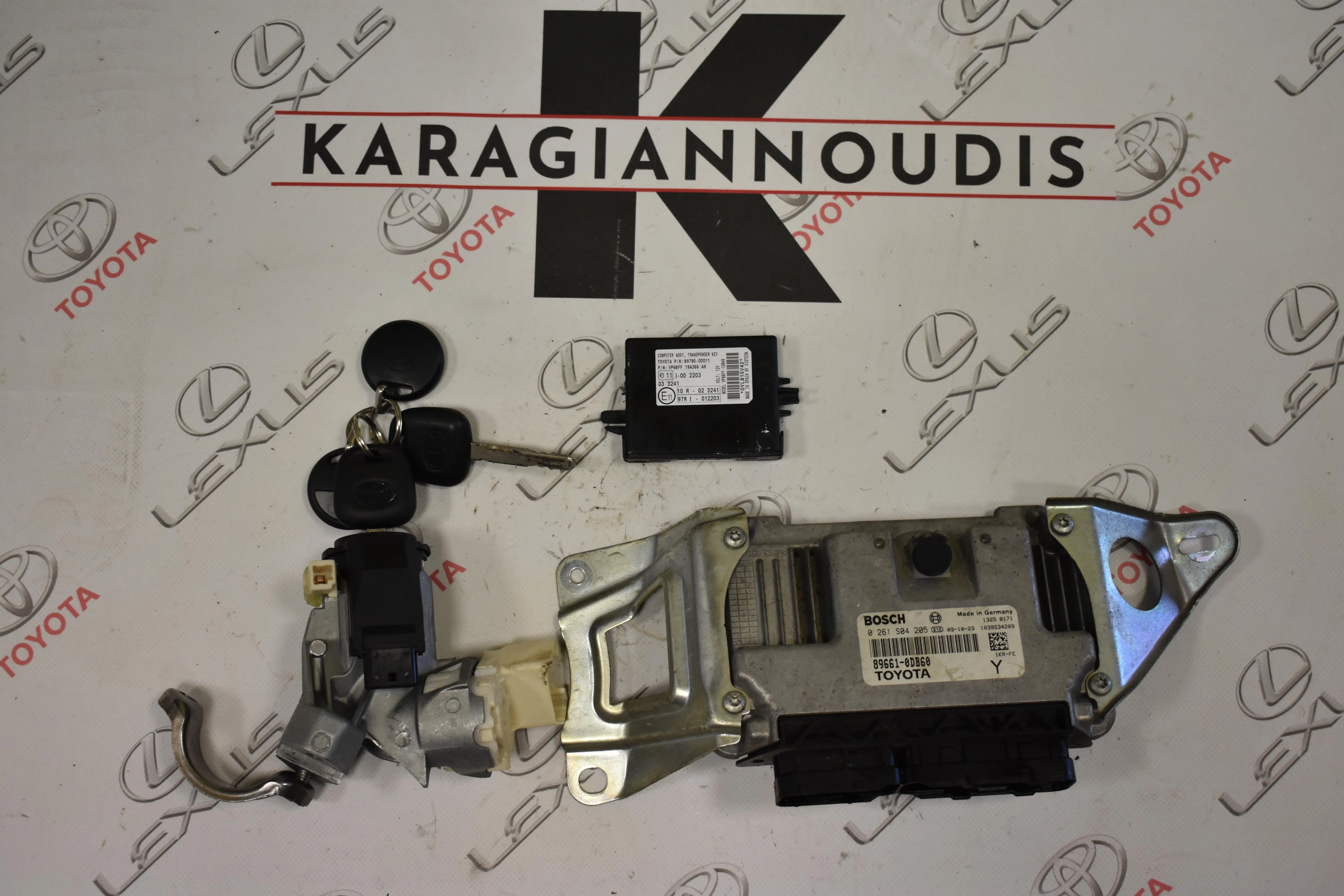 ΕΓΚΈΦΑΛΟΣ + ΚΊΤ Toyota Yaris 2006 – 2011