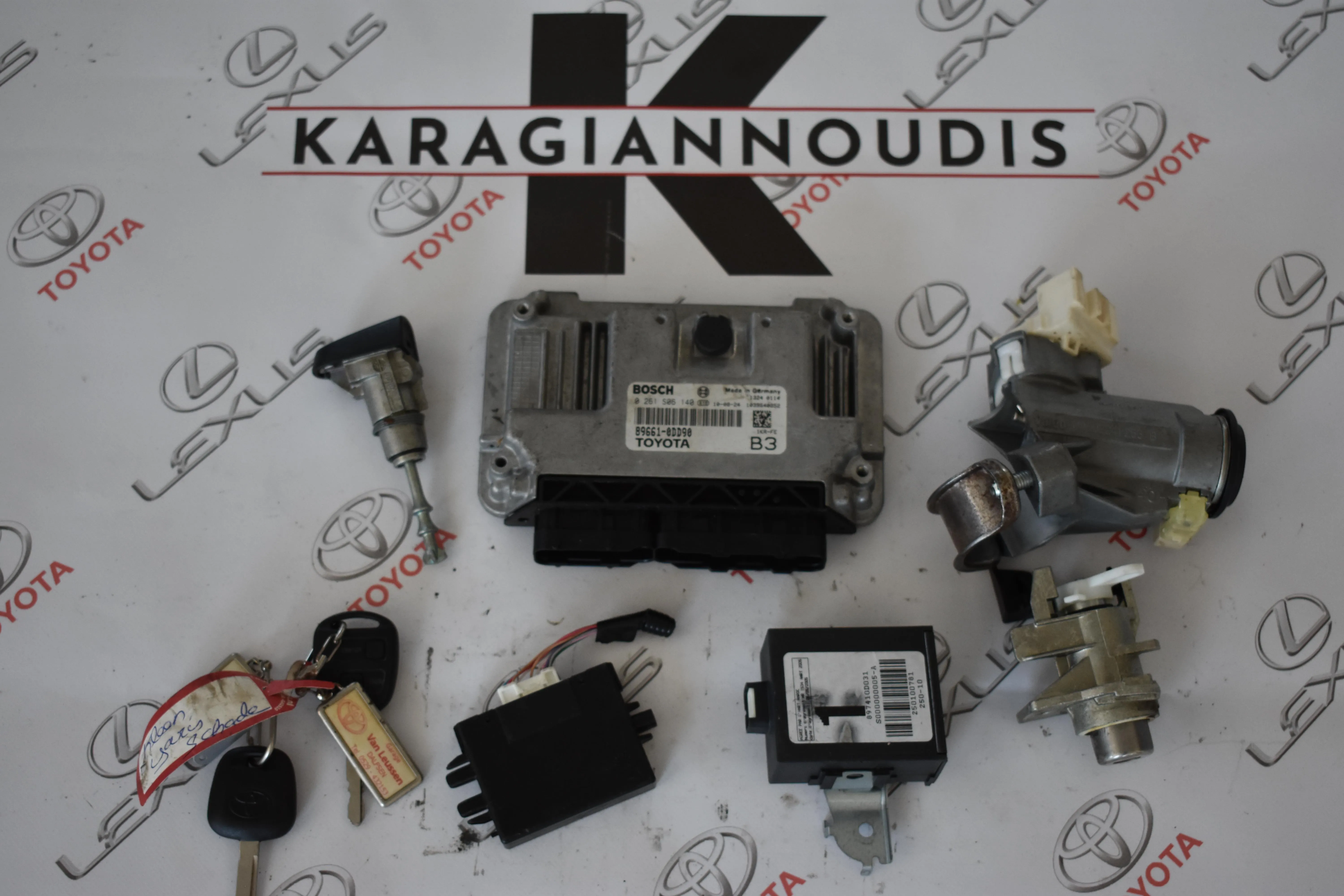 ΕΓΚΈΦΑΛΟΣ + ΚΊΤ Toyota Yaris 2006 – 2010