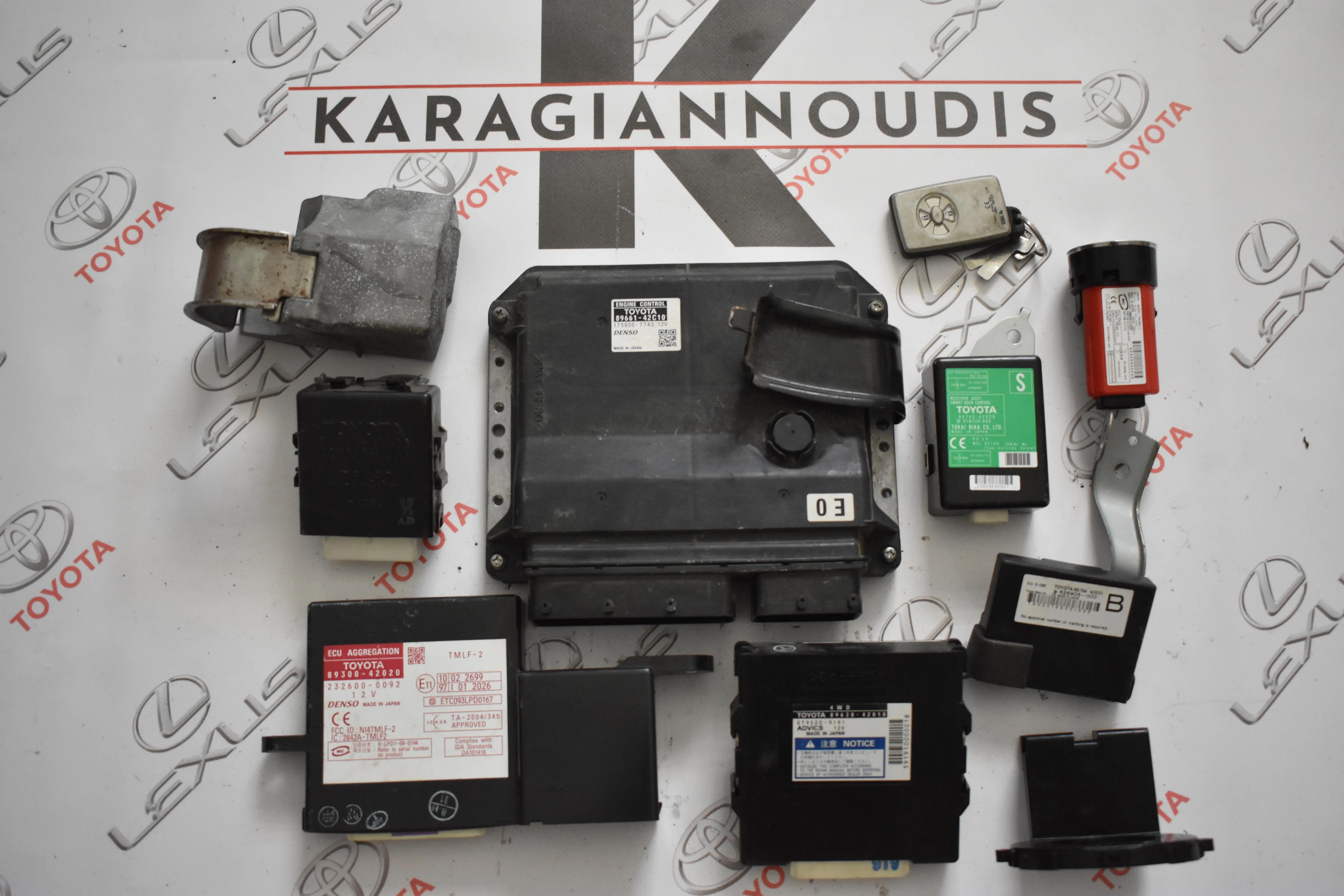 ΕΓΚΈΦΑΛΟΣ + ΚΊΤ Toyota RAV 4 2006 – 2010