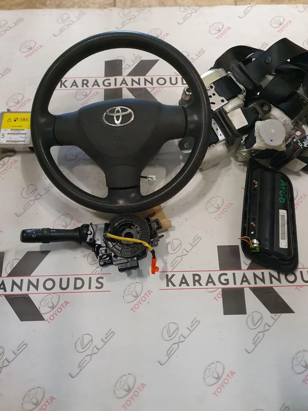 ΣΕΤ AIRBAG  Toyota Aygo 2008 – 2016