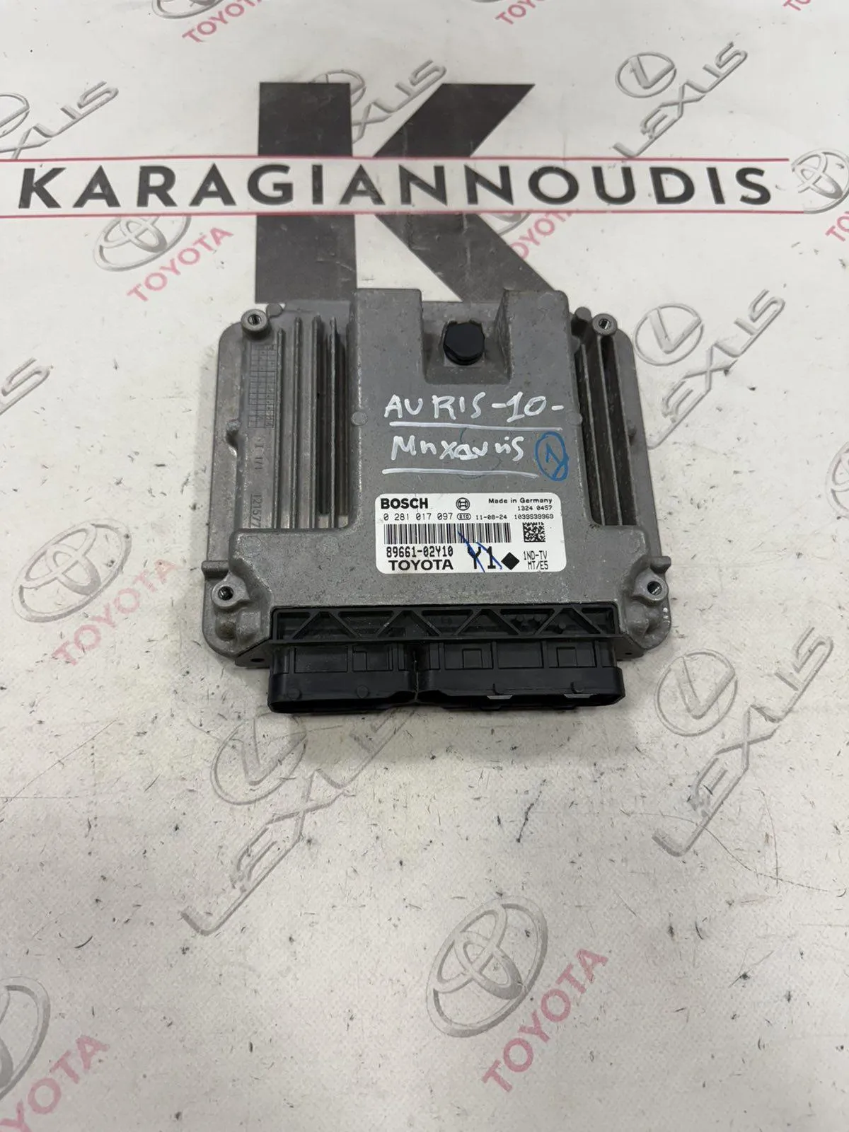 ΕΓΚΕΦΑΛΟΣ ΜΗΧΑΝΗΣ Toyota Auris 2010 – 2012