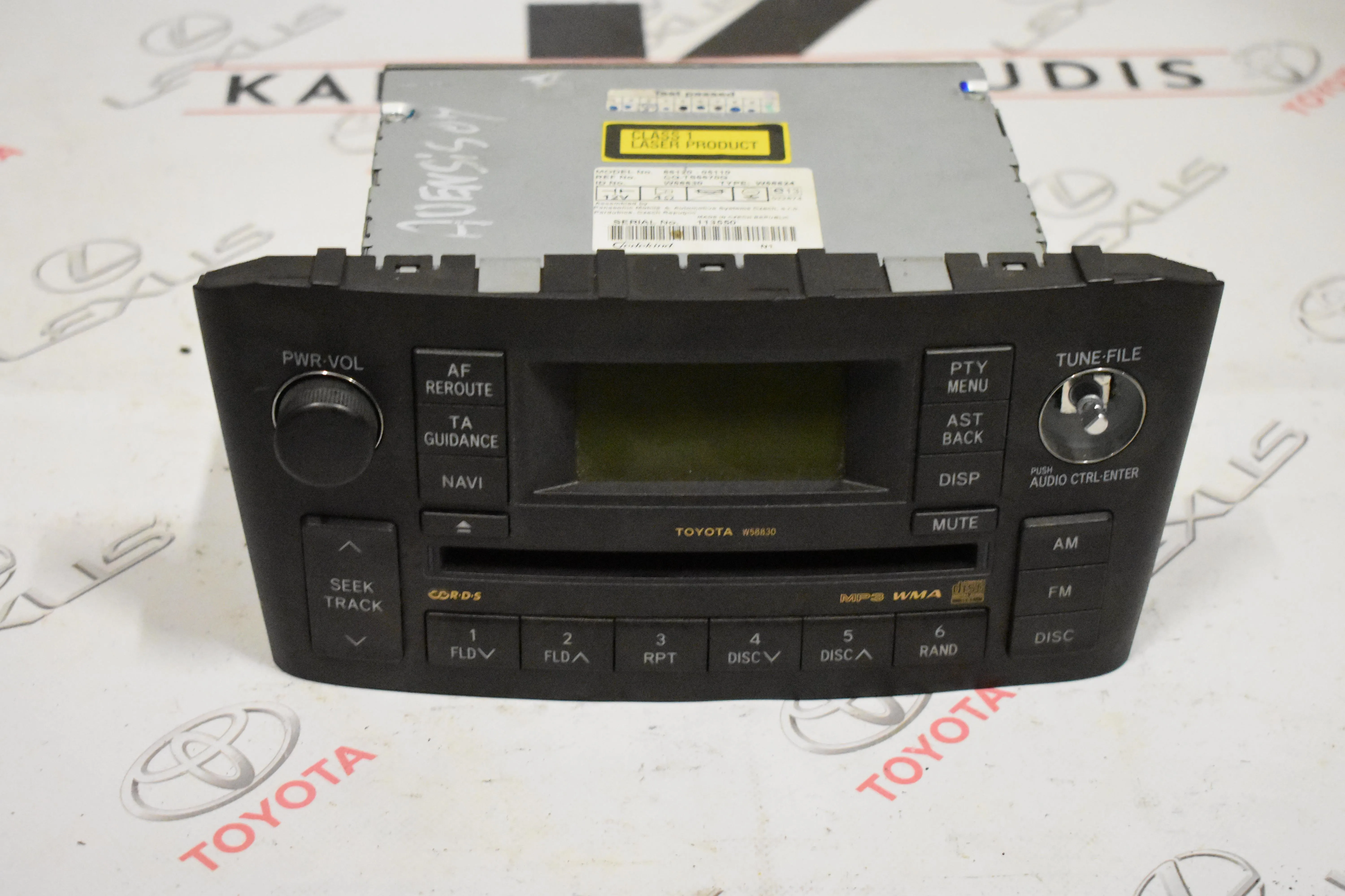 ΟΘΟΝΗ Toyota AVENSIS T25 2003 – 2008