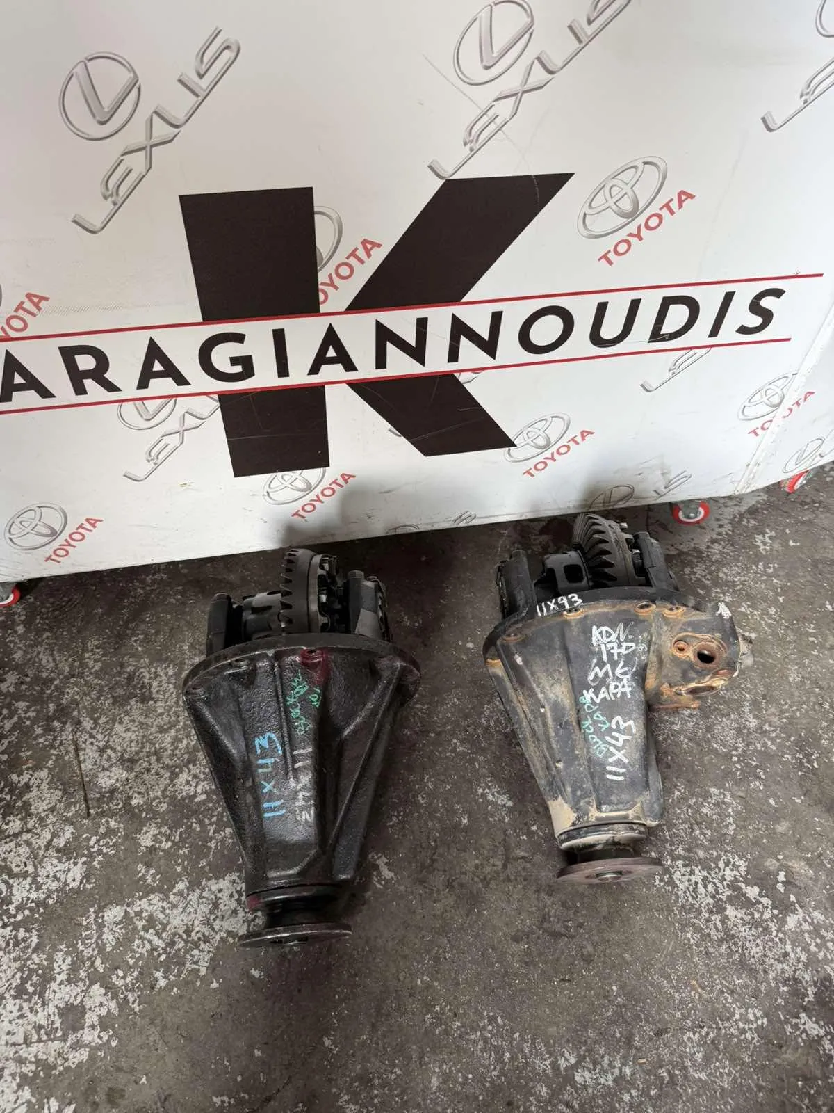 ΓΚΡΟΥΠ -Ο- ΔΙΑΦΟΡΙΚΟ 11X43 BLOCKE&ΚΑΡΟ Toyota HILUX  KDN170 2002 – 2005