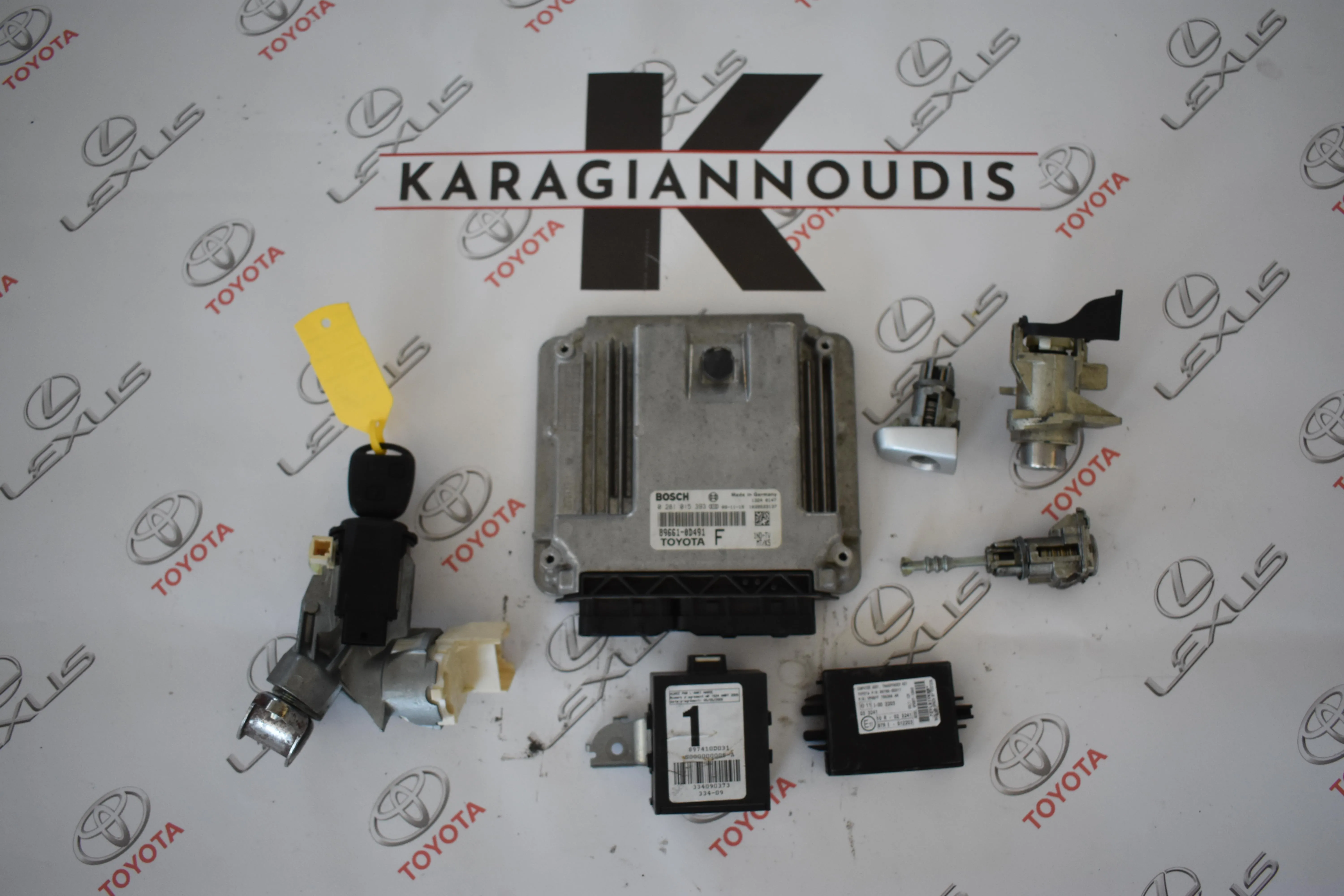 ΕΓΚΈΦΑΛΟΣ + ΚΊΤ Toyota Yaris 2009 – 2012