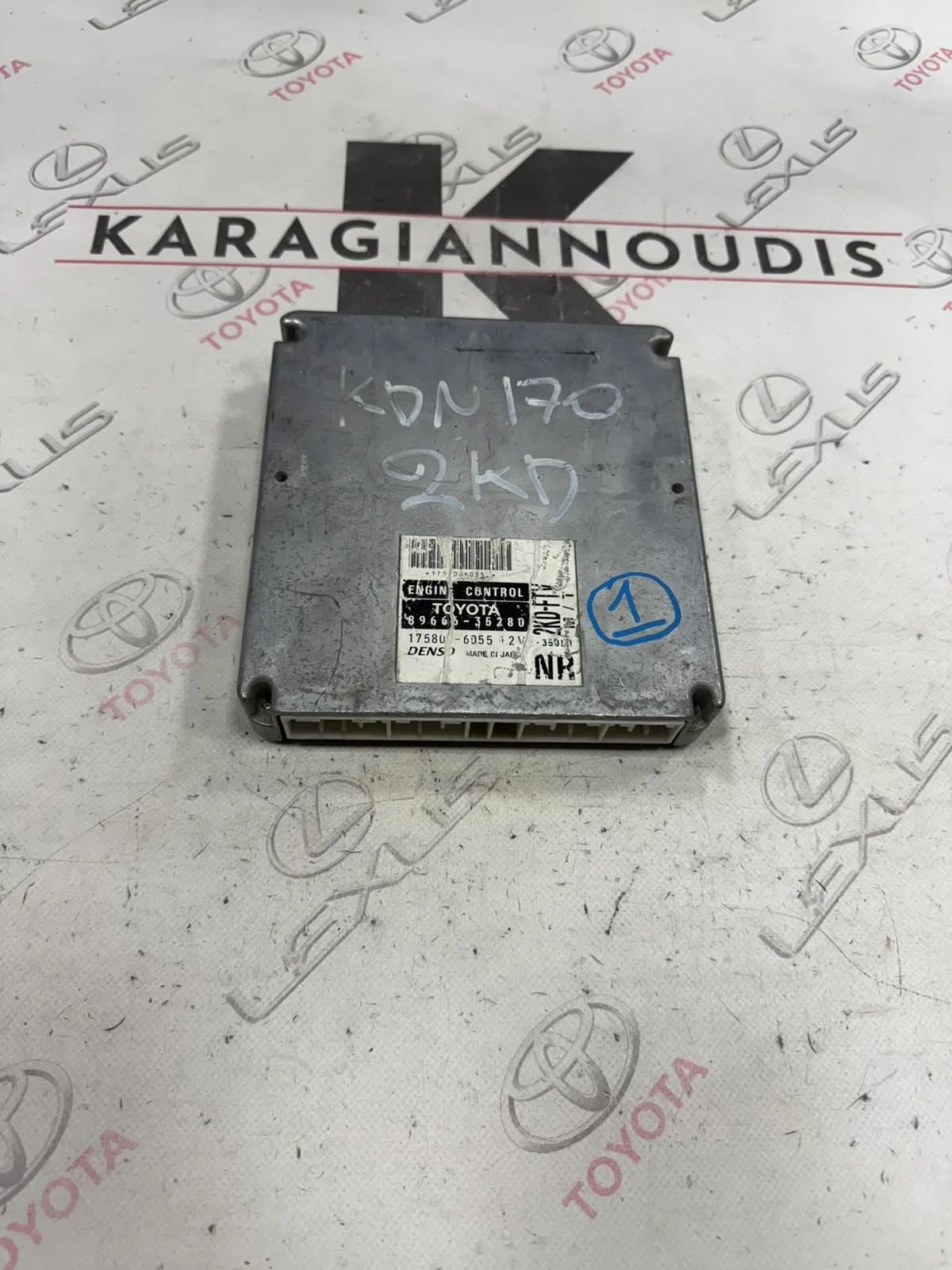 ΕΓΚΕΦΑΛΟΣ ΜΗΧΑΝΗΣ Toyota HILUX  KDN170 2002 – 2005