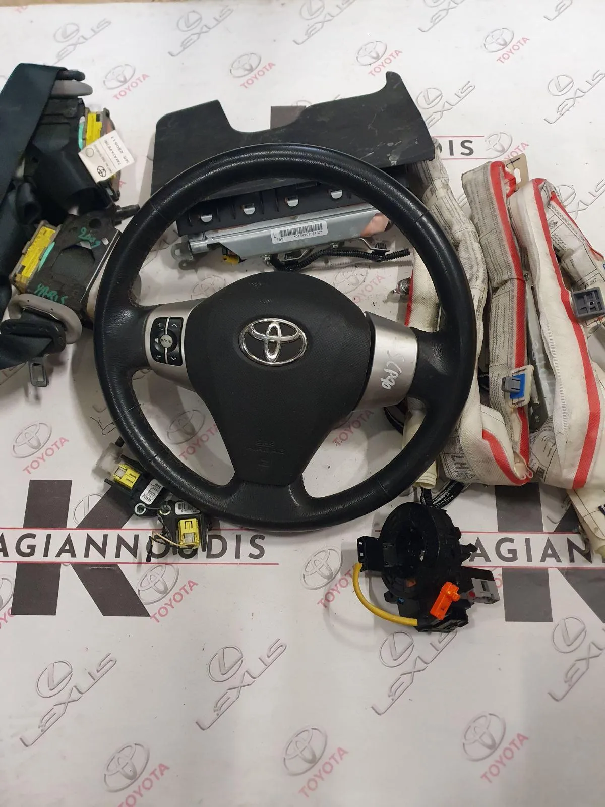 ΣΕΤ AIRBAG Toyota YARIS SCP90 2006 – 2011