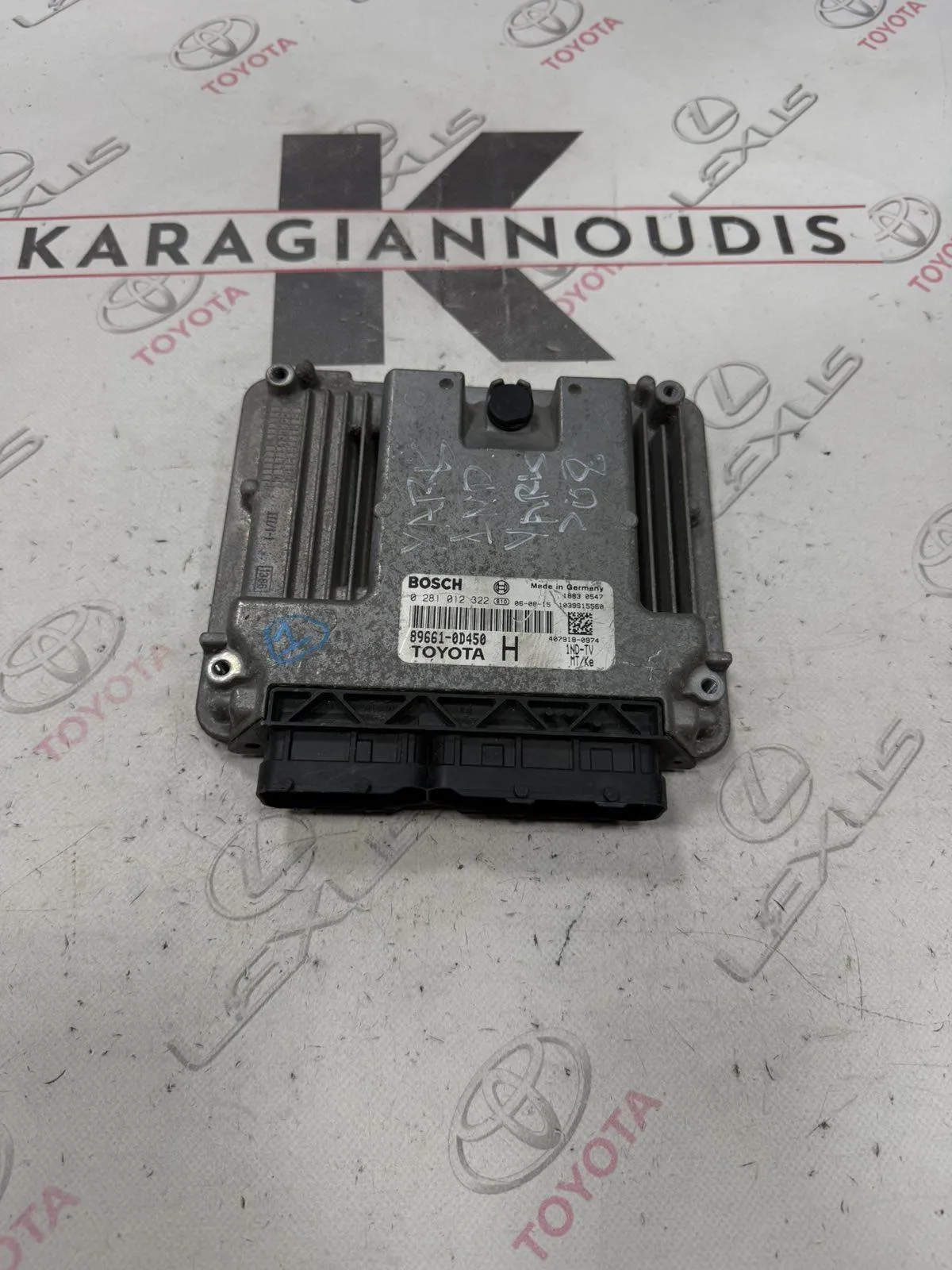 ΕΓΚΕΦΑΛΟΣ ΜΗΧΑΝΗΣ Toyota YARIS SCP90 2006 – 2012