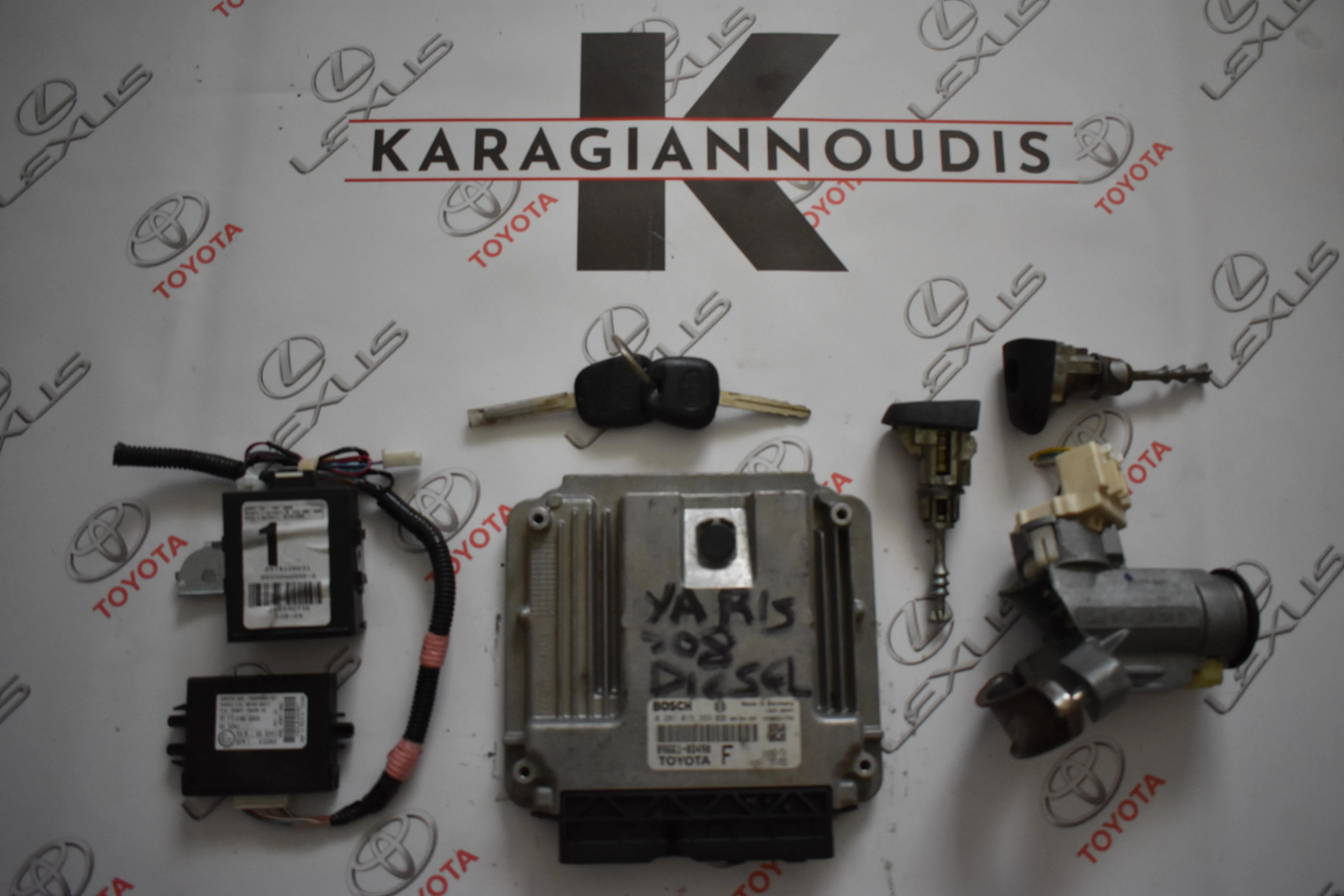 ΕΓΚΈΦΑΛΟΣ + ΚΊΤ Toyota Yaris 2009 – 2015