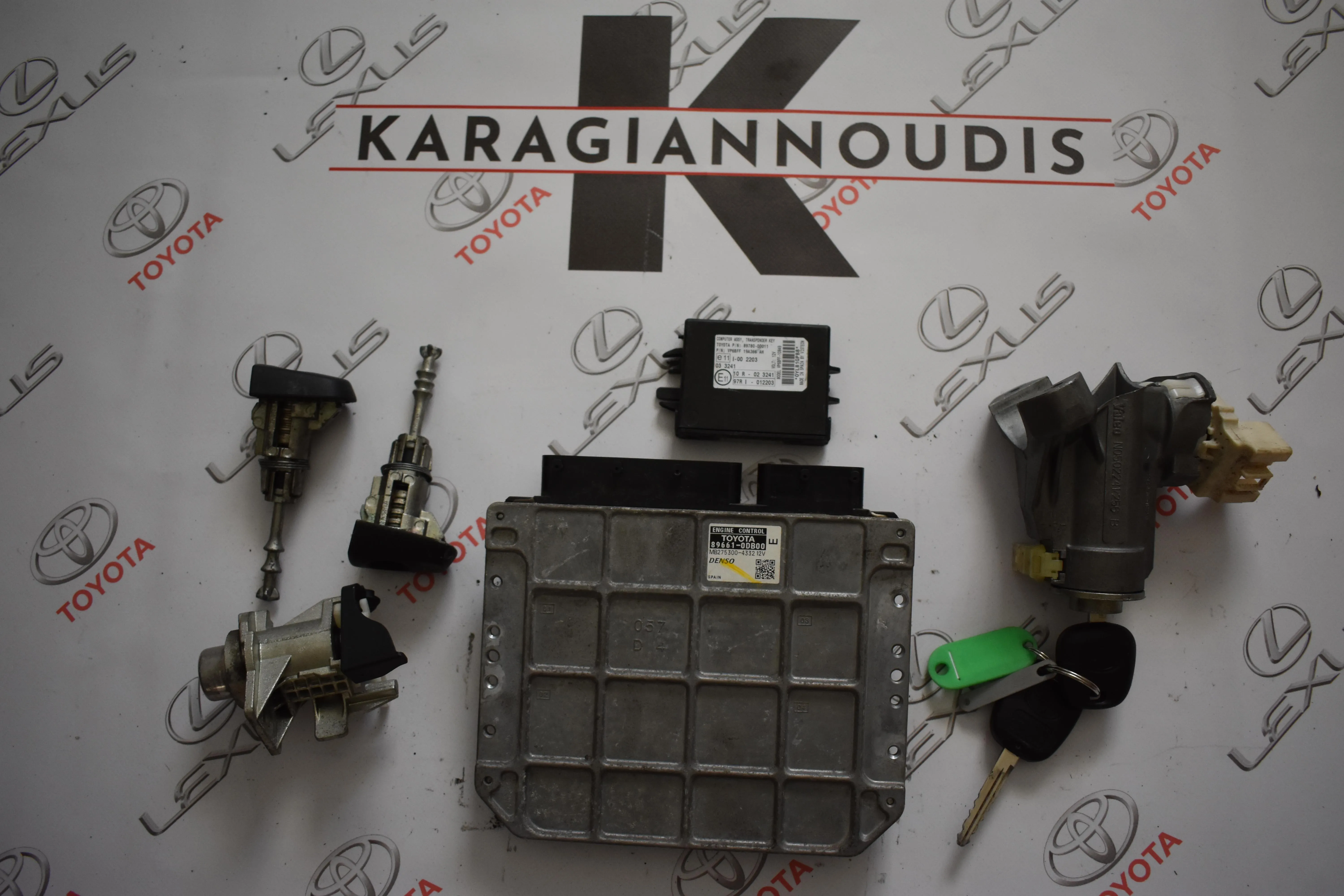 ΕΓΚΈΦΑΛΟΣ + ΚΊΤ Toyota Yaris 2006 – 2010