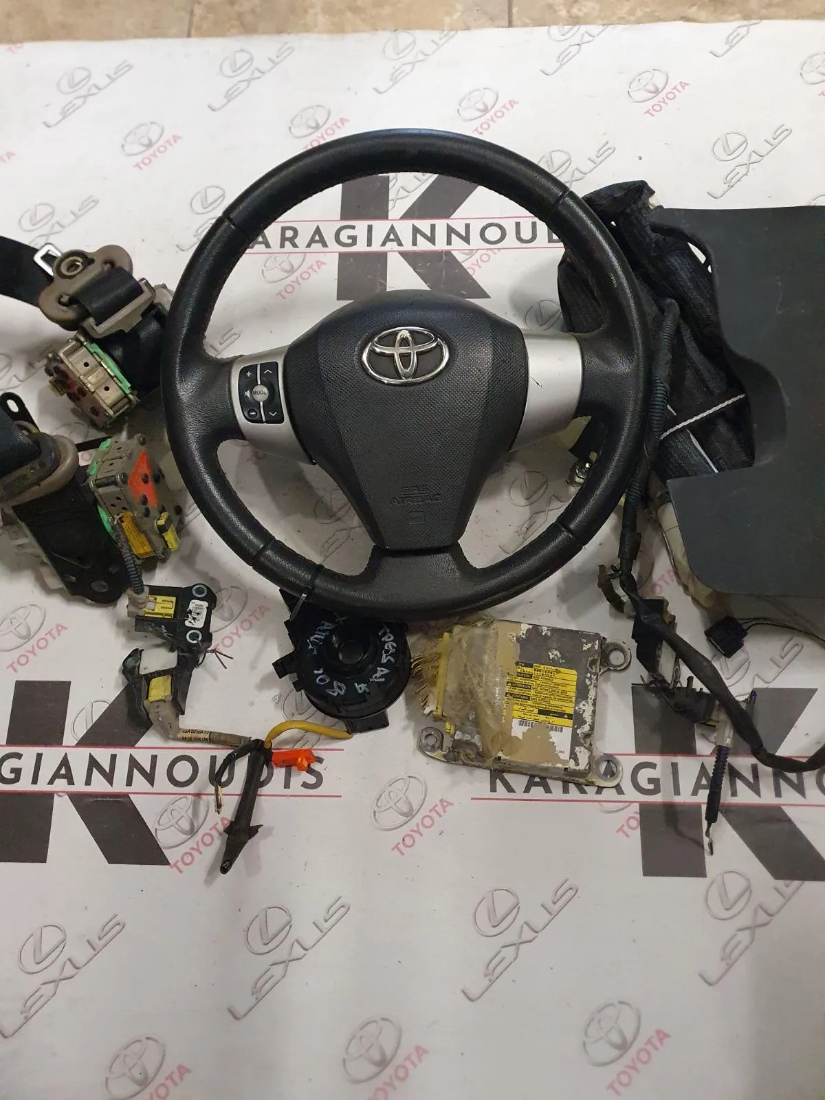 ΣΕΤ AIRBAG Toyota YARIS SCP90 2006 – 2011