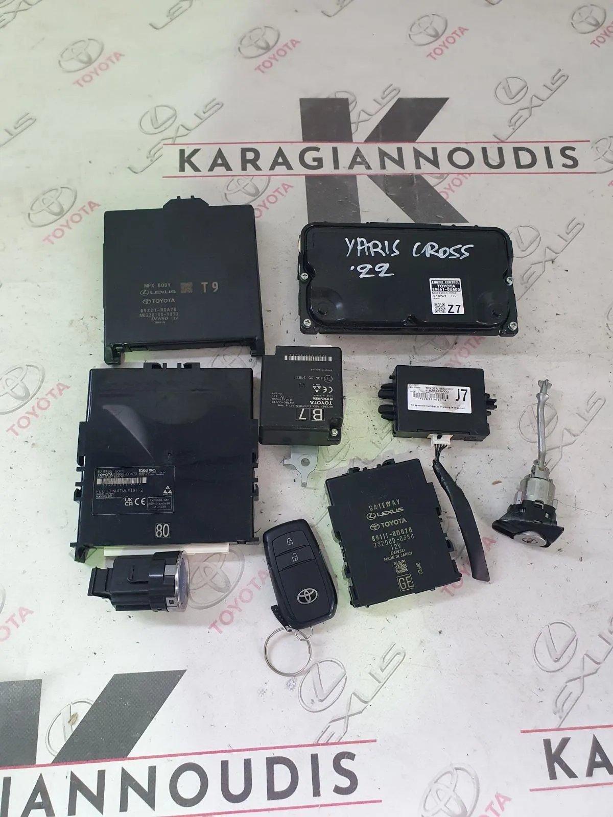 ΕΓΚΈΦΑΛΟΣ + ΚΊΤ Toyota YARIS CROSS 2019 – 2023