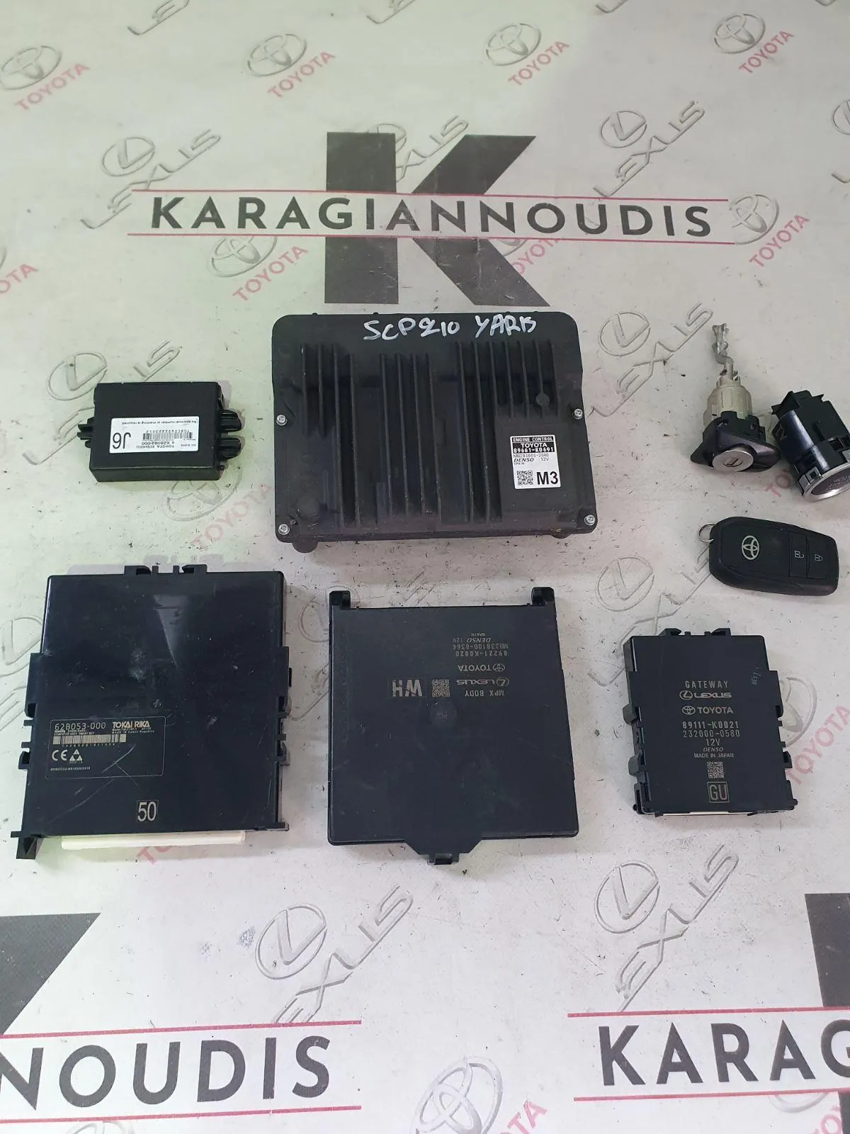 ΕΓΚΈΦΑΛΟΣ + ΚΊΤ Toyota Yaris 2020 – 2024