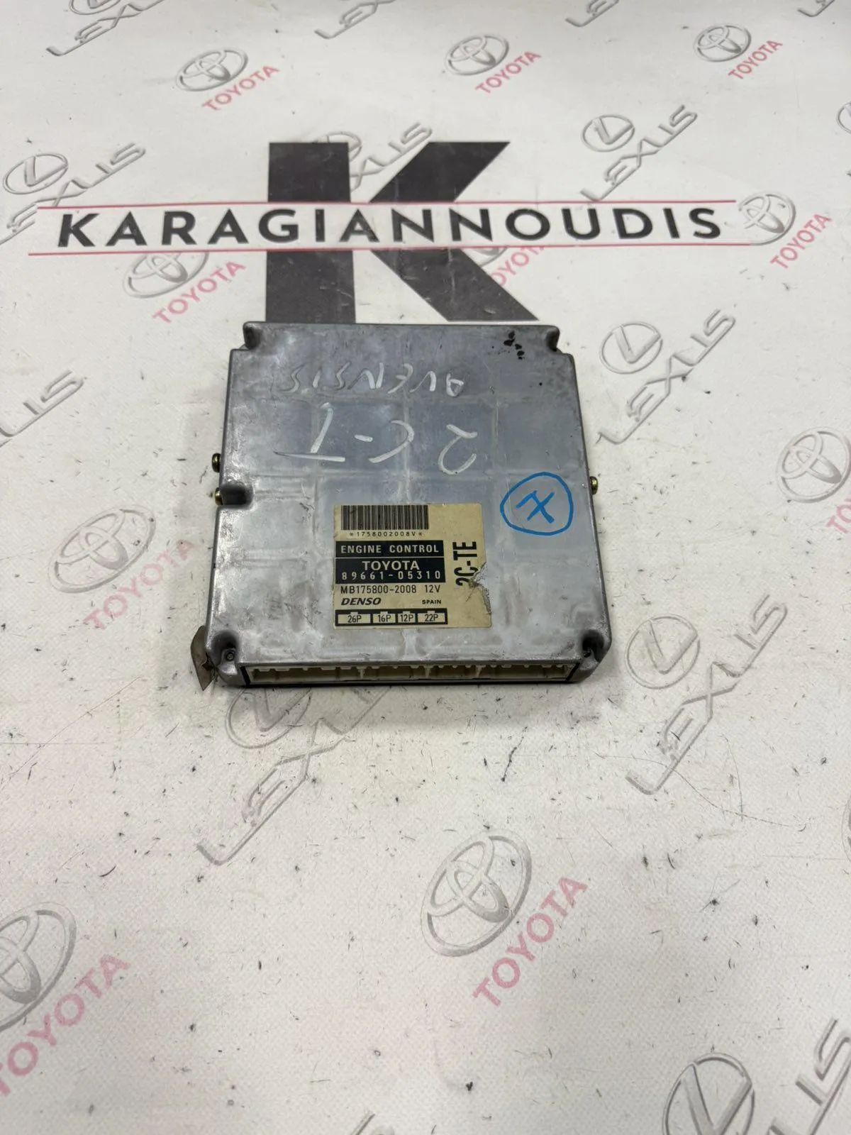 ΕΓΚΕΦΑΛΟΣ ΜΗΧΑΝΗΣ Toyota AVENSIS T22 1997 – 2002